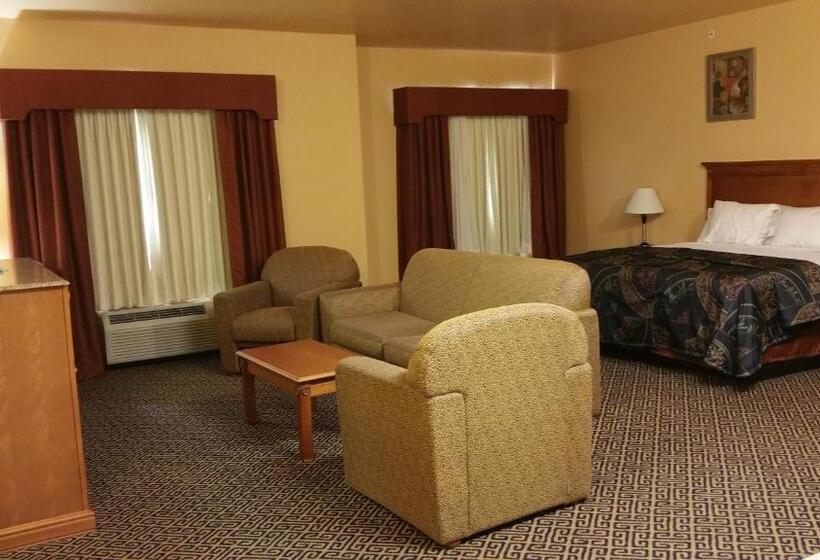 Deluxe Suite King Bed, Hiway Inn Express Of Broken Bow