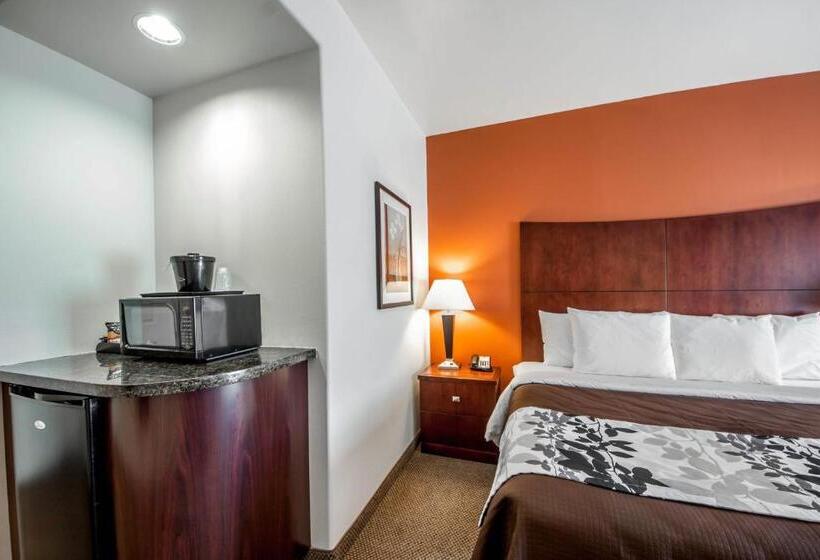 اتاق استاندارد با تخت بزرگ, Sleep Inn & Suites Lawton Near Fort Sill