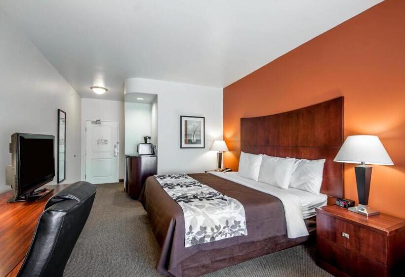 اتاق استاندارد با تخت بزرگ, Sleep Inn & Suites Lawton Near Fort Sill