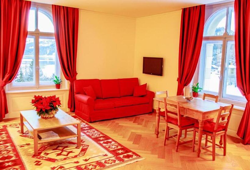 1 Bedroom Apartment Lake View, Maloja Palace