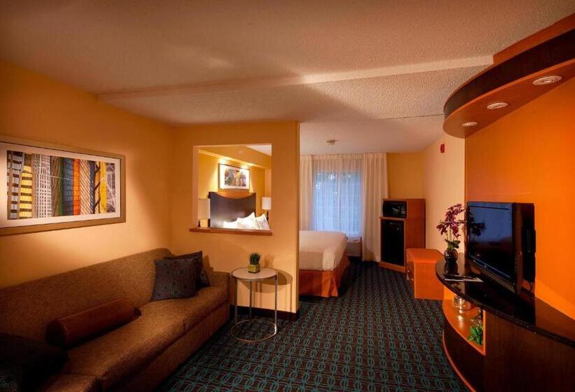 Suíte Cama King, Fairfield Inn And Suites By Marriott Cincinnati Eastgate