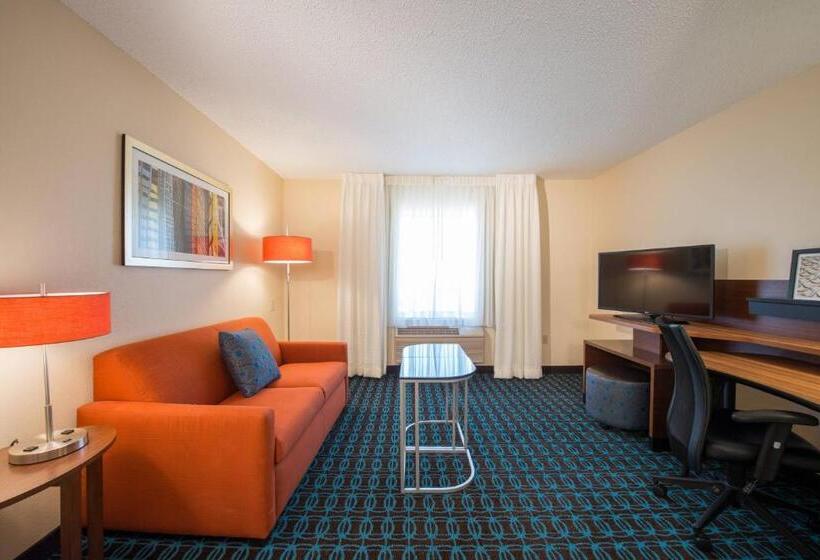 带大床的套房, Fairfield Inn & Suites Dallas Lewisville