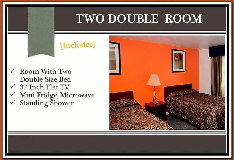 Номер Стандарт 2 Двуспальные Кровати, The Cardinal Inn