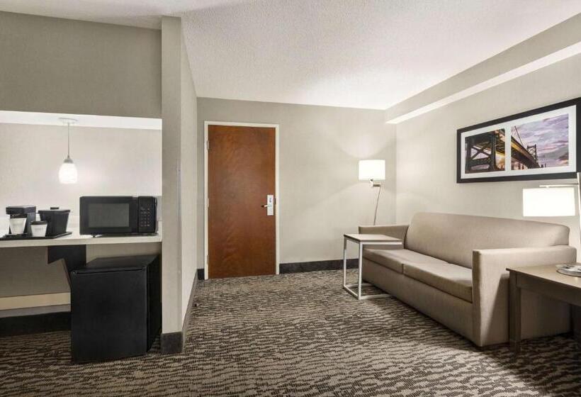장애인을 위한 킹사이즈 침대 스탠다드 룸, La Quinta By Wyndham Newark   Elkton