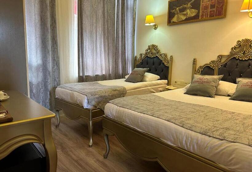 اتاق لوکس سه تخته, Ethnica Hotel Old City