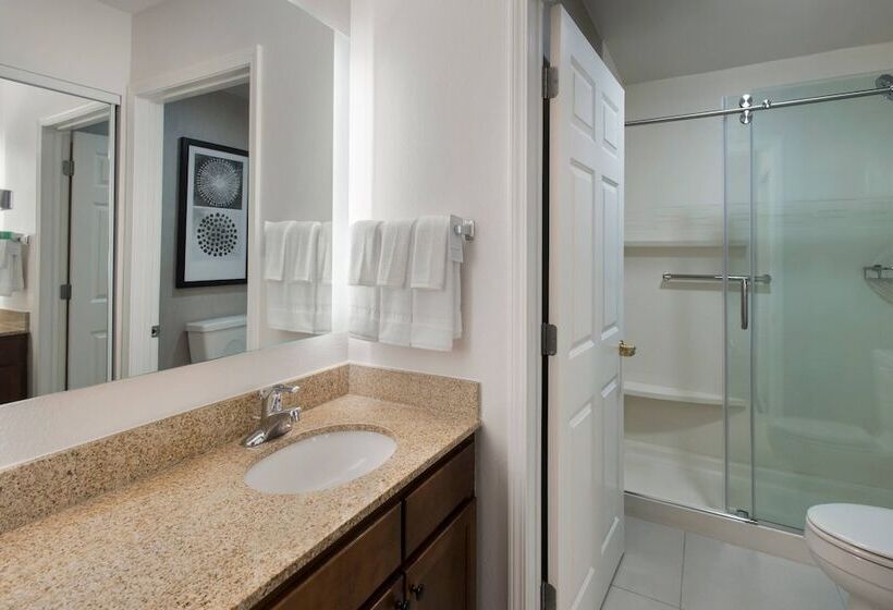 침실 2개 스위트, Residence Inn Silver Spring