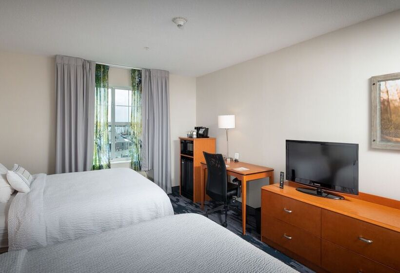 Номер Стандарт 2 Двуспальные Кровати, Fairfield Inn And Suites By Marriott New Bedford