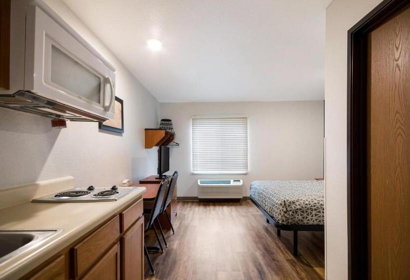 Quarto Estandar Cama Casal, Woodspring Suites Greenville Central I 85