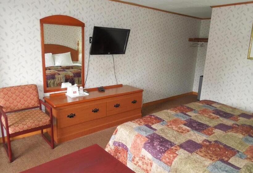 اتاق استاندارد با تخت بزرگ, Red Carpet Inn Ronks