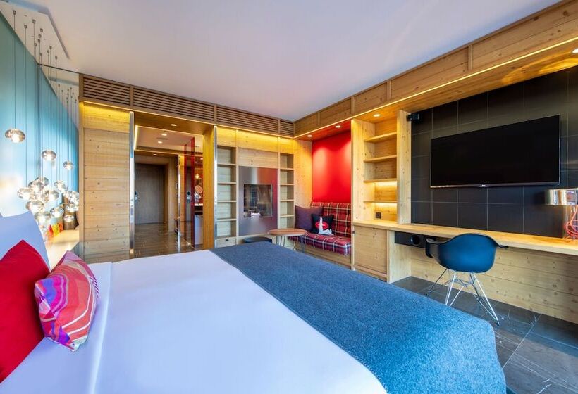 Quarto Estandar Cama Casal com Vistas, W Verbier