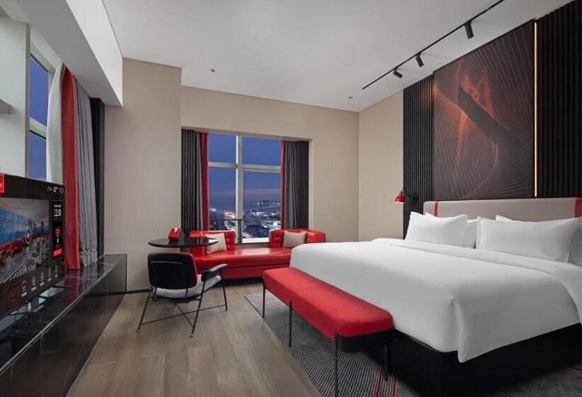 リバービュースタンダードルーム, Radisson Red Hotel Zhuhai Gongbei Port