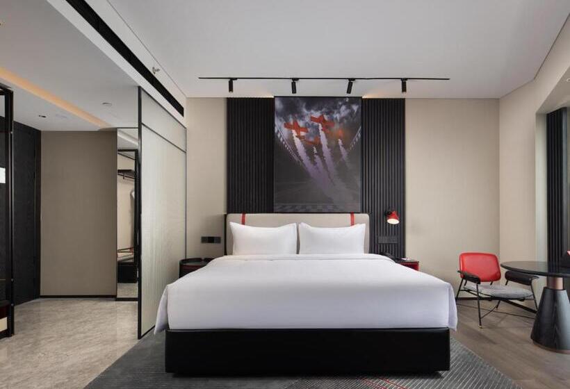 オーシャンビューデラックスルーム, Radisson Red Hotel Zhuhai Gongbei Port