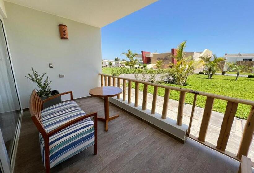 اتاق لوکس با چشم‌انداز باغ, Aranwa Paracas Resort & Spa