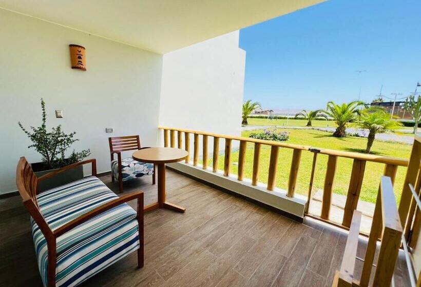 اتاق لوکس با چشم‌انداز باغ, Aranwa Paracas Resort & Spa