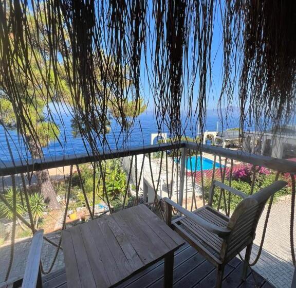 اتاق استاندارد با چشم‌انداز دریا, Zakros Hotel Lykia   Adults Only