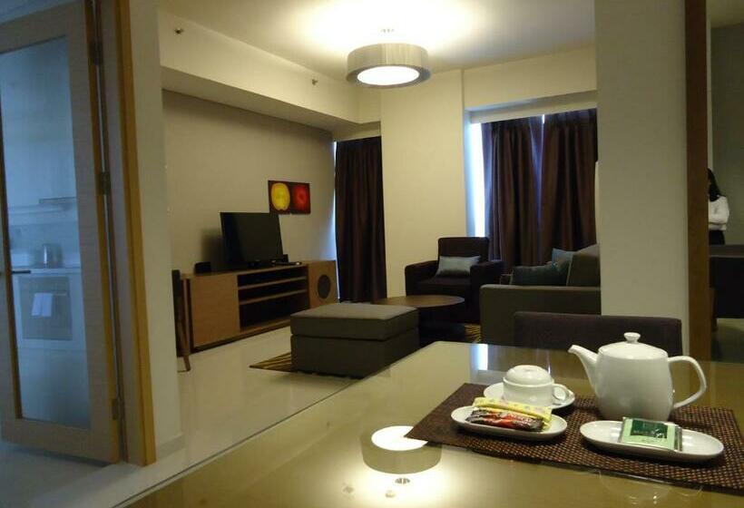 ２ベッドルームのエクゼクティブアパートメント, Somerset Vista Ho Chi Minh City