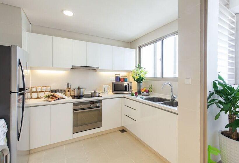 ２ベッドルームのエクゼクティブアパートメント, Somerset Vista Ho Chi Minh City