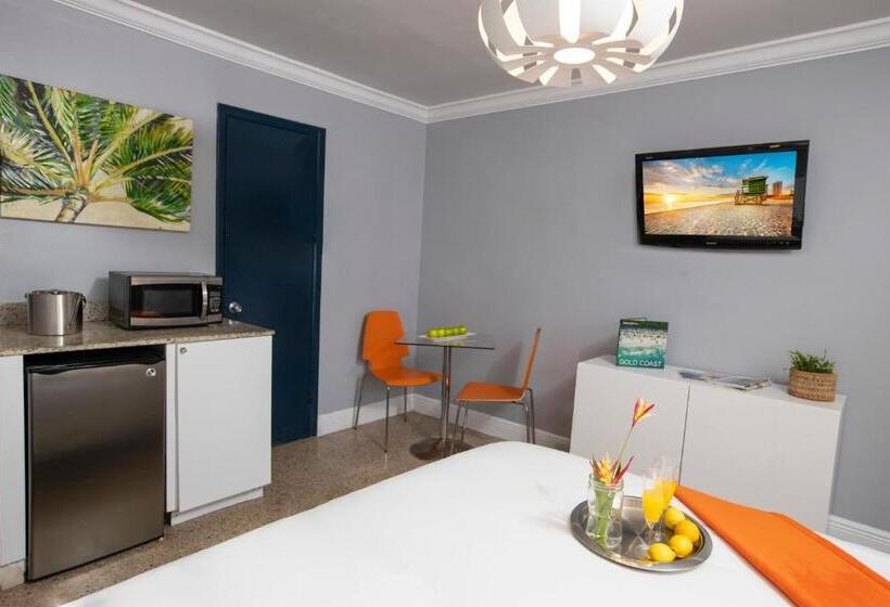 חדר סטנדרט מותאם לאדם עם מוגבלויות, Hollywood Beach Suites And