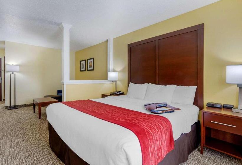 스위트 킹사이즈 침대, Comfort Inn & Suites Hillsville I77