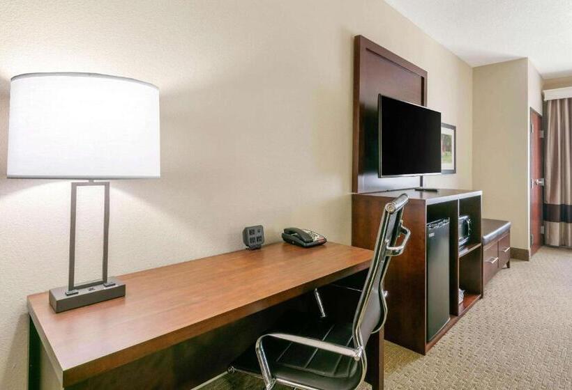 חדר סטנדרט עם מיטת קינג, Comfort Suites Hopkinsville Near Fort Campbell