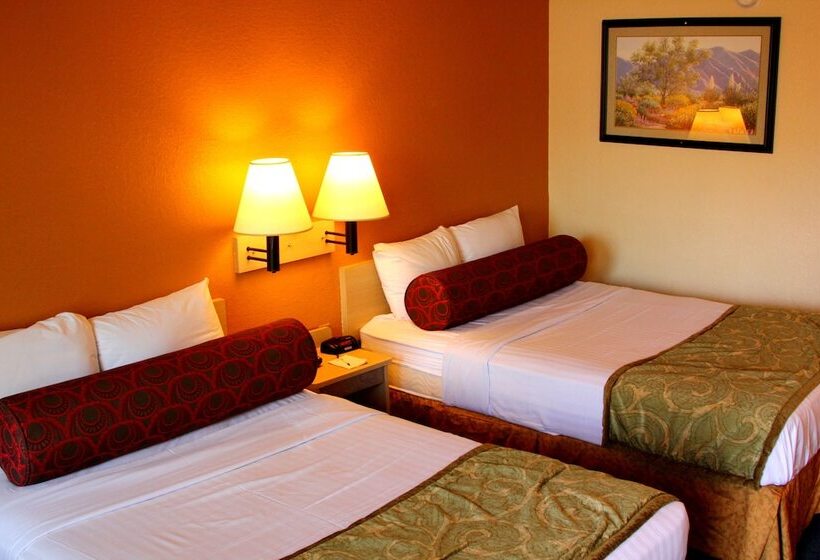 Номер Стандарт 2 Двуспальные Кровати, Howard Johnson By Wyndham Las Vegas Near The Strip