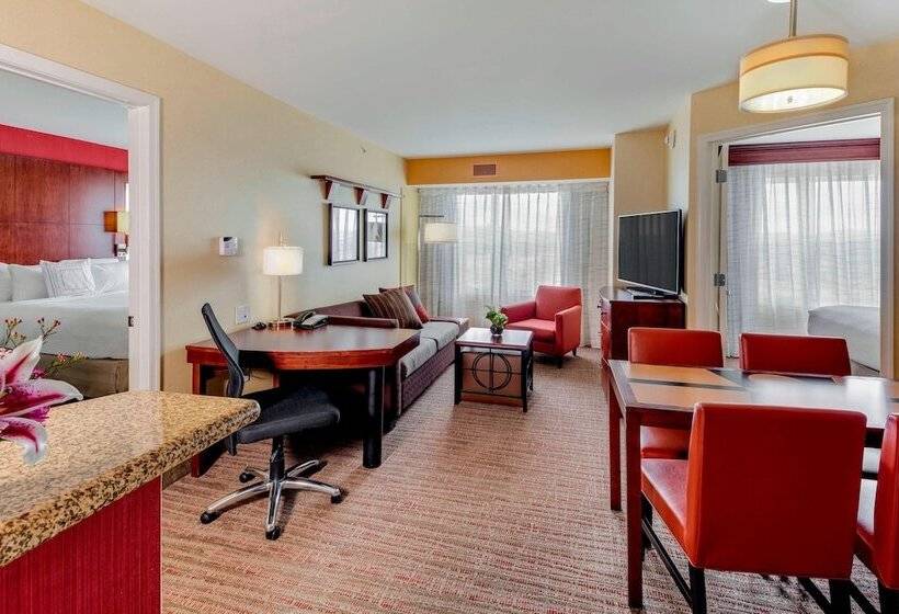 침실 2개 스위트, Residence Inn By Marriott Auburn