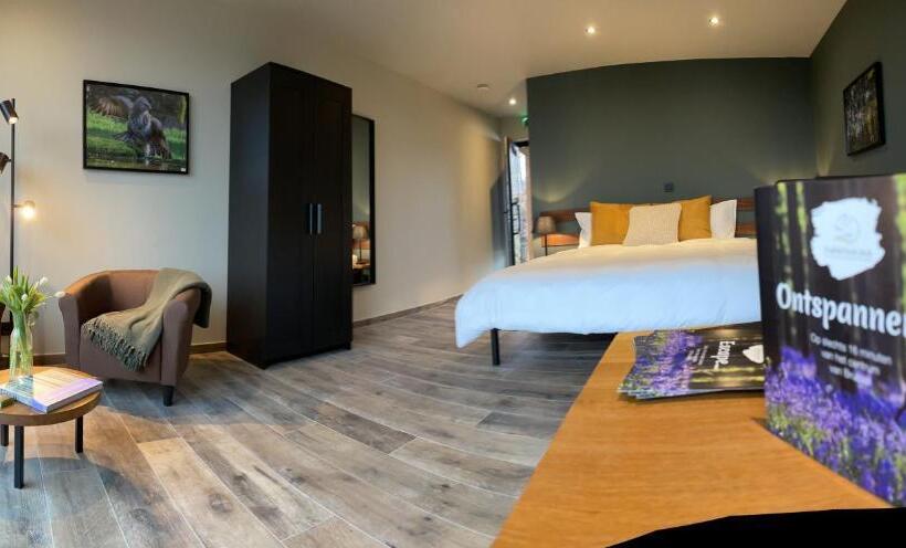 标准间带露台, Hallerbos B&b In Bluebell Forest
