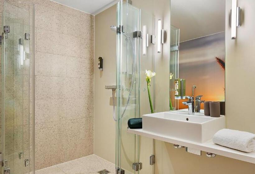 장애인을 위한 스탠다드 룸, Hey Lou Hotel Karlsruhe Messe