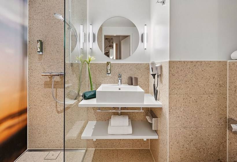 스탠다드 싱글 룸, Hey Lou Hotel Karlsruhe Messe