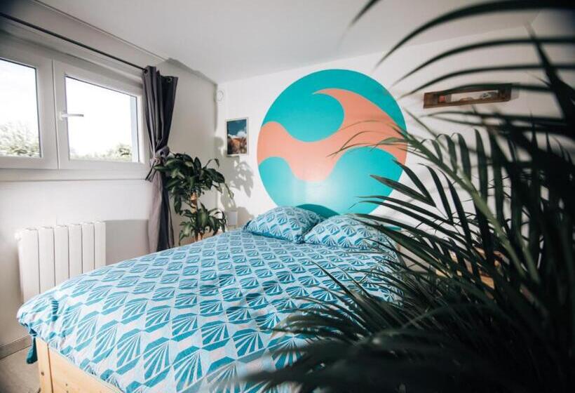 Номер Стандарт Совместная Ванная, Alma Libre Yoga & Surf House