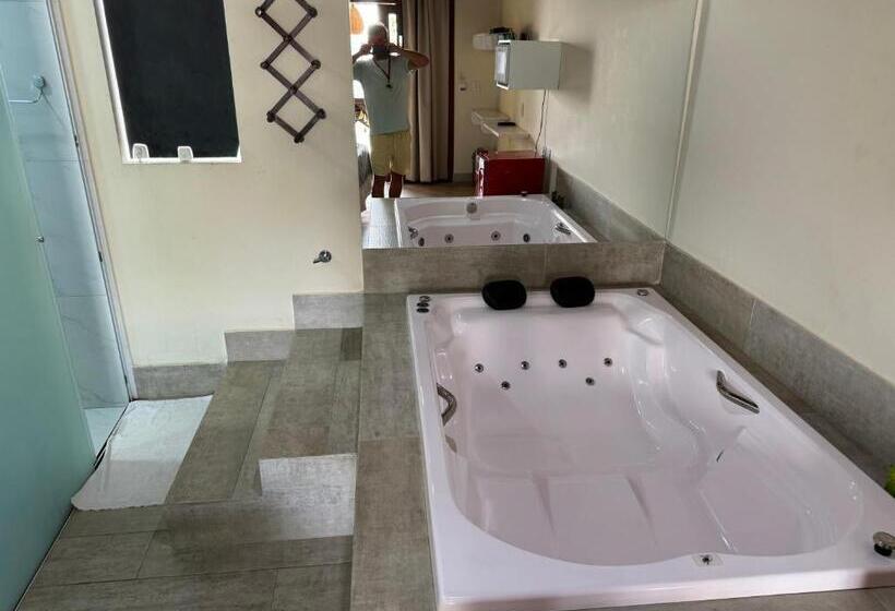 디럭스 룸, Pousada Lua Nova Charmosa   Chalés Com Hidro E Jacuzzi