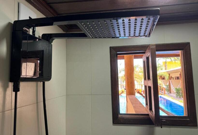 4인용 스탠다드 룸, Pousada Lua Nova Charmosa   Chalés Com Hidro E Jacuzzi