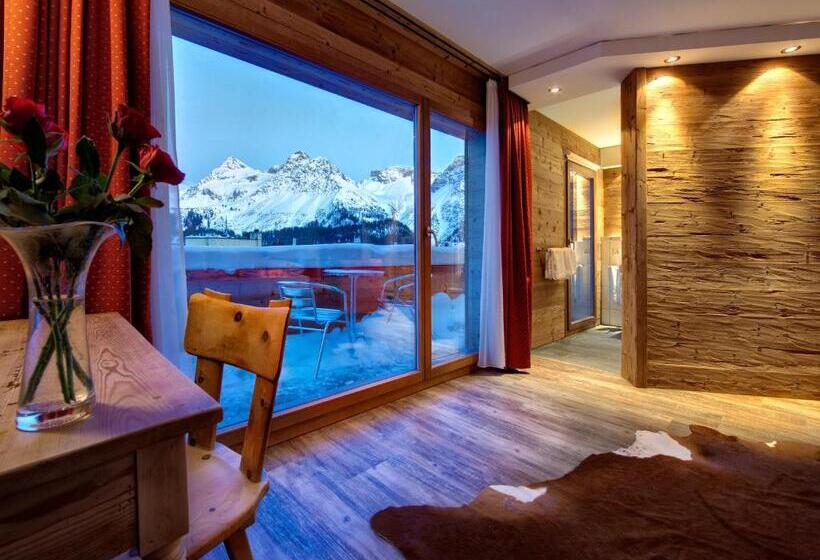 Deluxe Room Mountain View, Arosa Vetter
