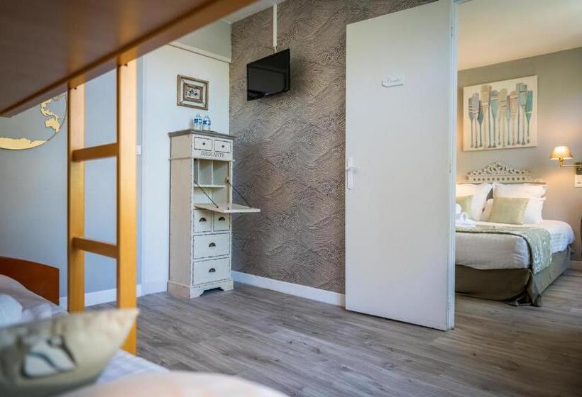 Пятиместный Стандартный Номер, Hôtel Le Peu Breton