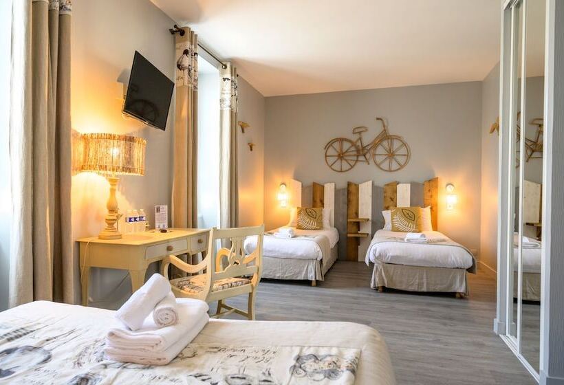 Четырехместный Номер Стандарт, Hôtel Le Peu Breton