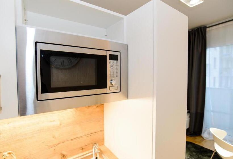 آپارتمان 1 خوابه با بالکن, Apart Hotel Messe Munich   My Room Apartments