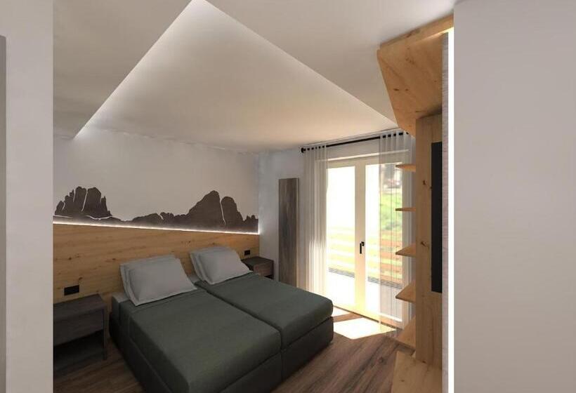 חדר משפחתי דלוקס, Berg Hotel Latemar Spitze