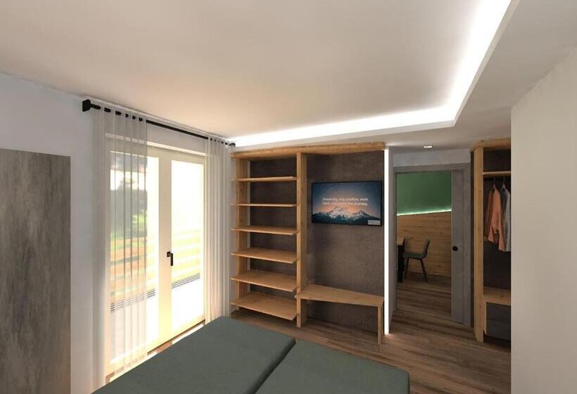 חדר משפחתי דלוקס, Berg Hotel Latemar Spitze