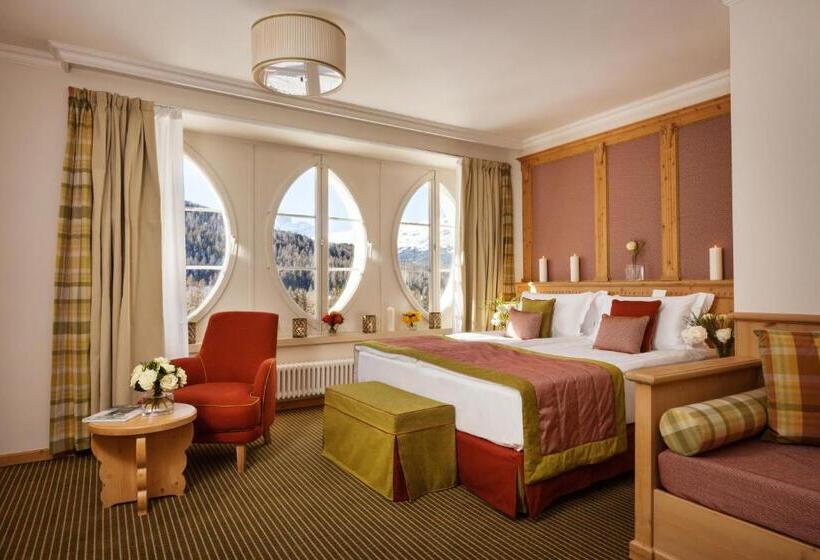 Трехместный Номер Superior, Schloss Hotel & Spa Pontresina