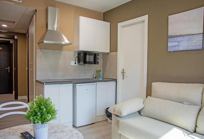 １ベッドルームアパートメント, Apartamentos Santander Maliaño Suites 3000