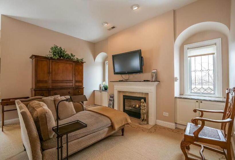 Люкс Кровать Кинг, Harvey House Bed & Breakfast
