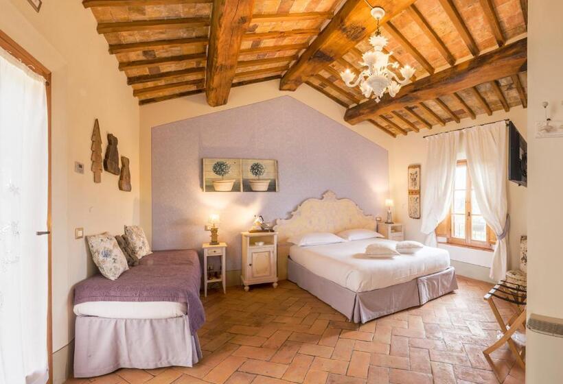 Номер Стандарт Трехместный, Agriturismo Il Segreto Di Pietrafitta