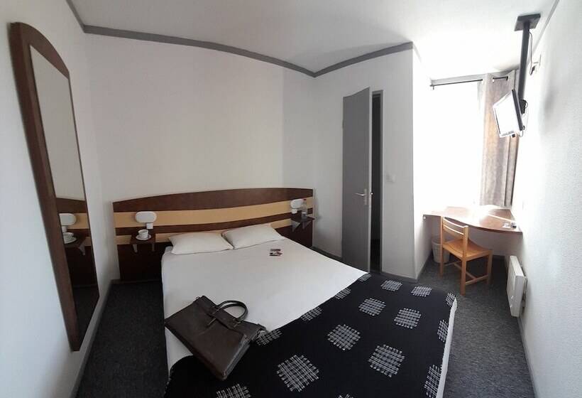 バス共有のスタンダードルーム, Fasthotel Montpellier Ouest   Un Hôtel Fh Classic