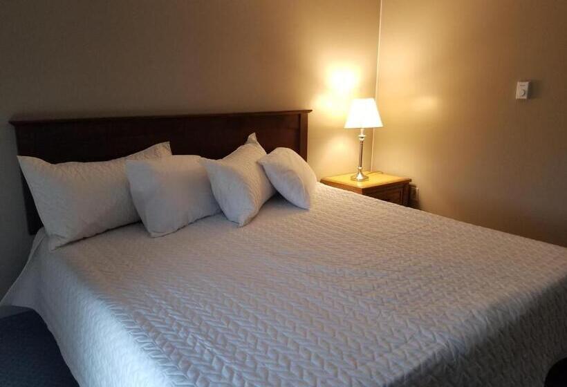 带大床的豪华间, Knights Inn Woodstock