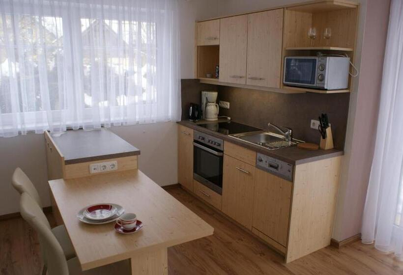 1베드룸 아파트 1층, Apartment Das Au  Gut