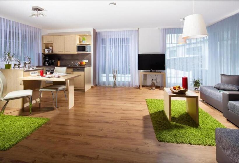 Апартаменты 1 Спальня Нижний Этаж, Apartment Das Au  Gut