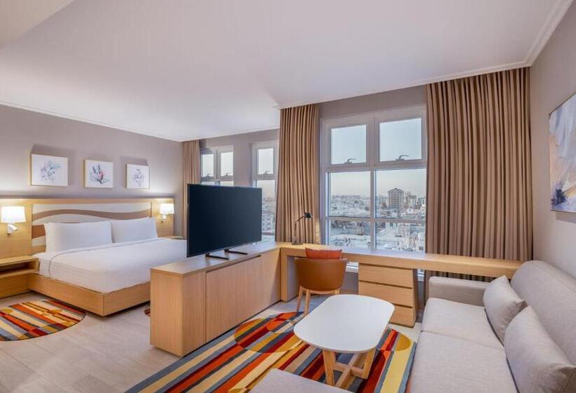 스탠다드 스튜디오 더블 침대, Residence Inn By Marriott Dammam