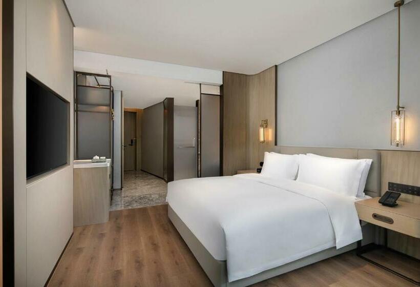 Номер Deluxe Кровать Кинг, Wyndham Garden Hangzhou Yuhang