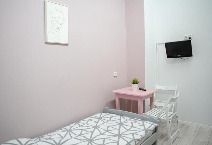 Трехместный Номер Стандарт Совместная Ванная, Moon Hostel Warszawa