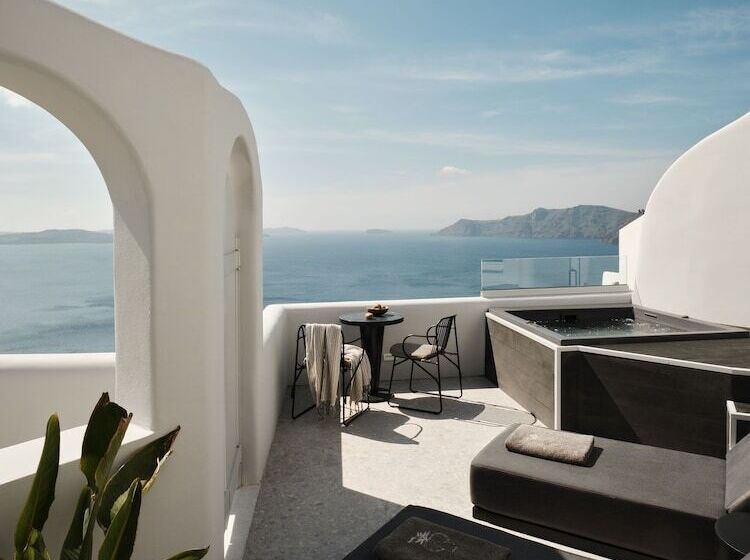Junior Suite Vue Mer, Hom Santorini
